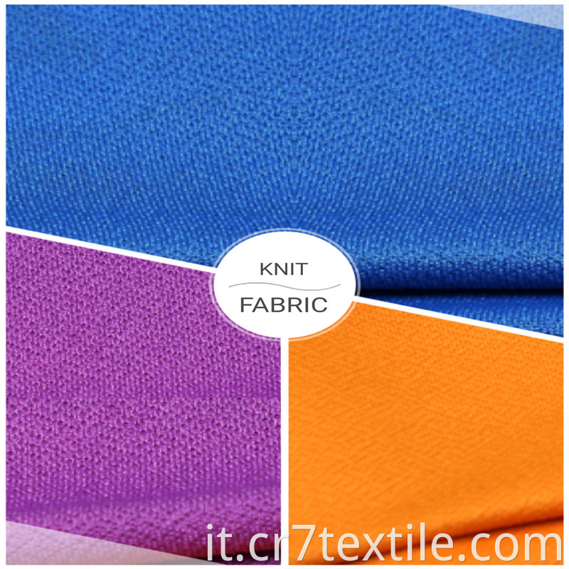 Online Sale Dyed Knitting Mosscrepe Spandex Jersey Fabric